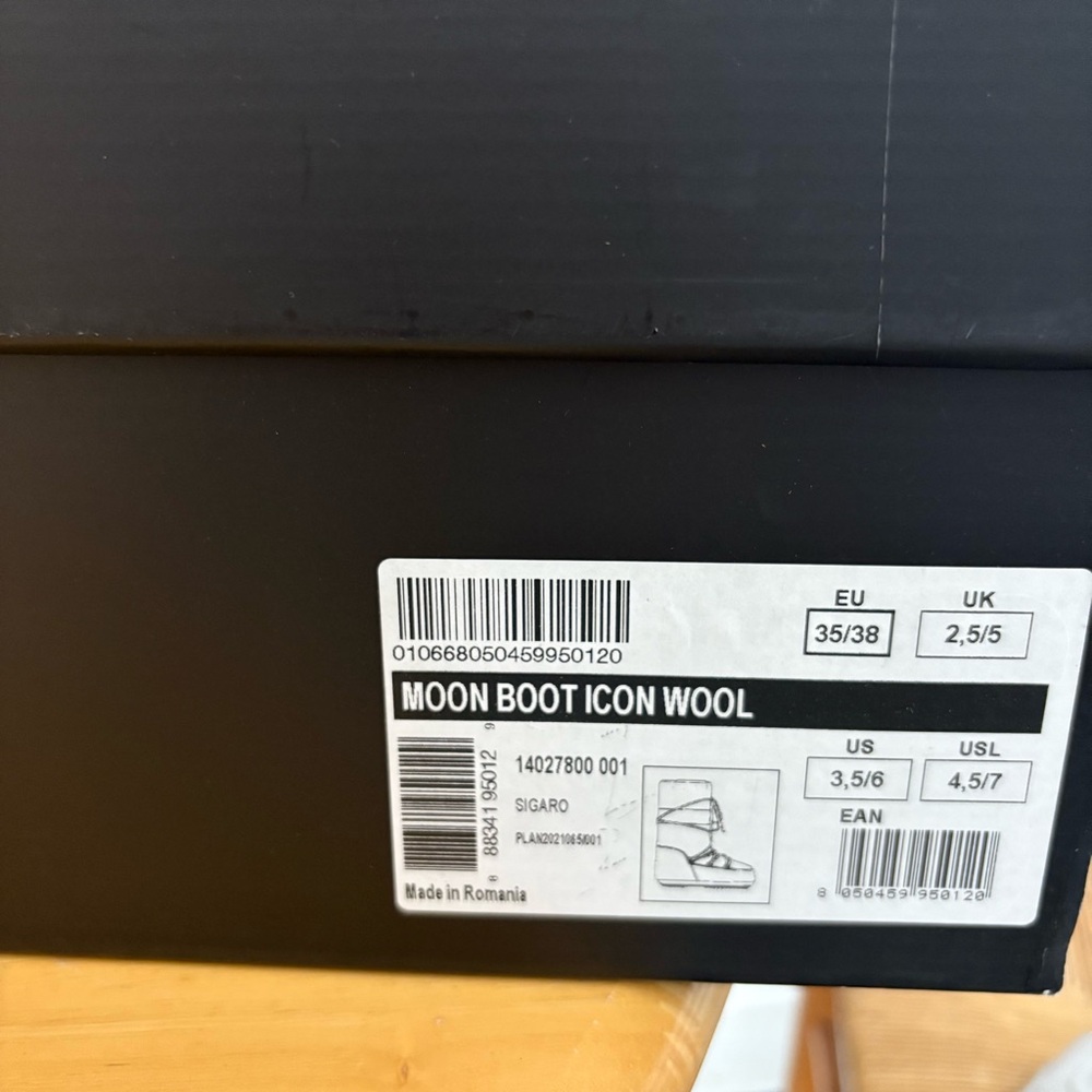 Moon Boot Icon Wool Boot - Picture 5 of 9